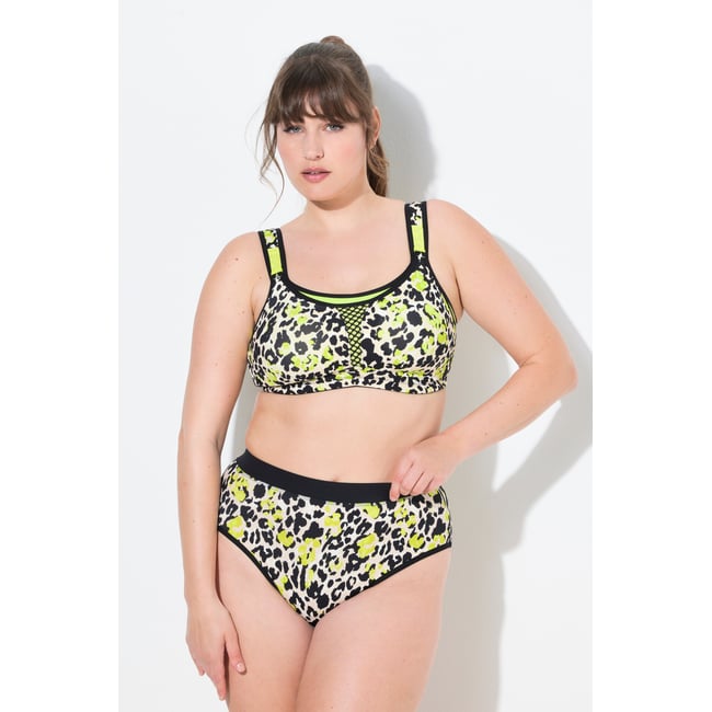Culotte midi en microfibre citron vert <span itemprop=