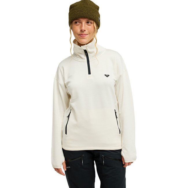 Haut technique intermédiaire SNOWSTRIDE HALF. blanc whisper white <span itemprop=