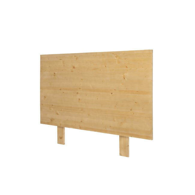 Tête de lit en bois massif de sapin naturel 160 cm - NALA - HANNUN