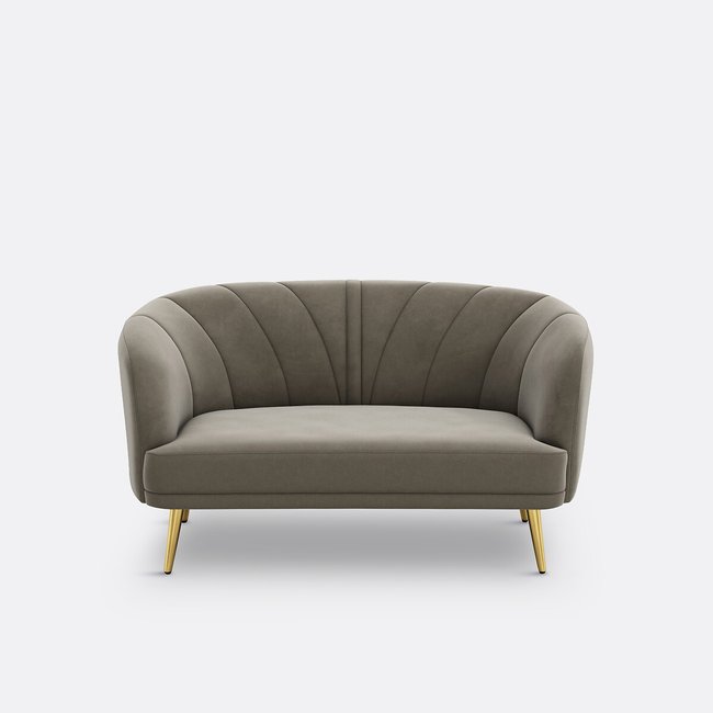 Sofa Leone, 2/3-Sitzer, Samt - LA REDOUTE INTERIEURS
