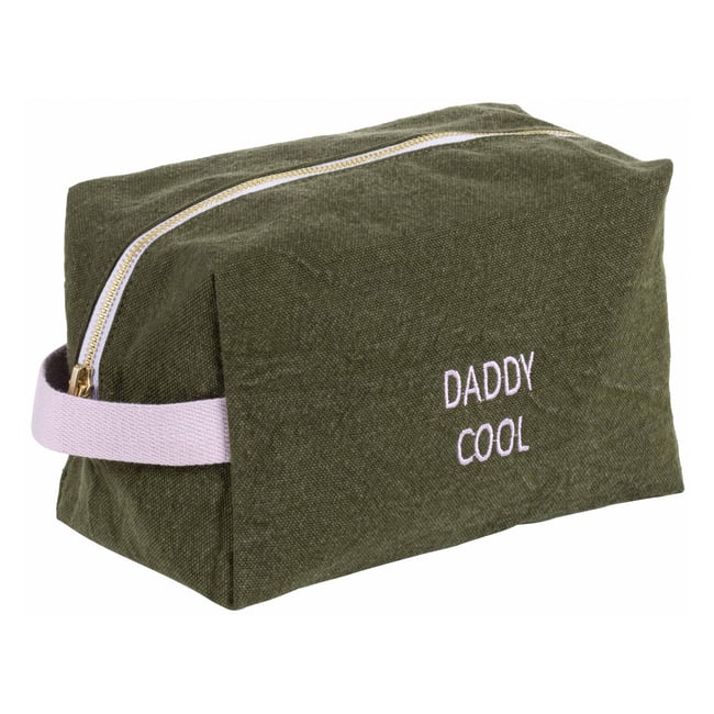 Trousse cube Daddy Cool kale <span itemprop=