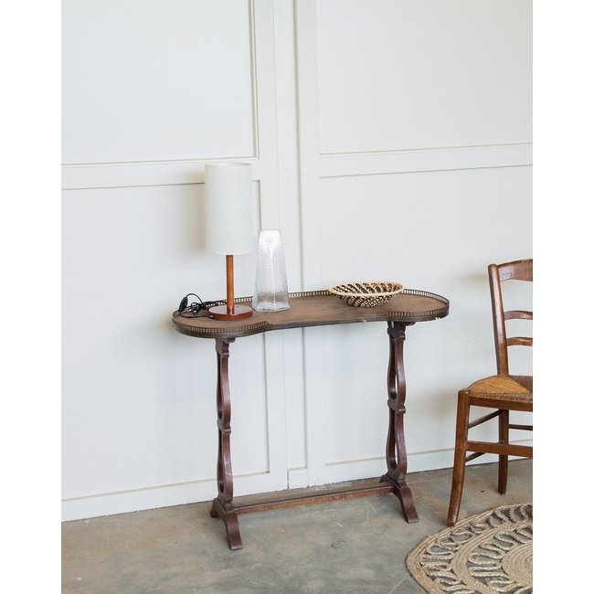Table d'appoint Hanna N°236 - Bon état Couleur bois <span itemprop=