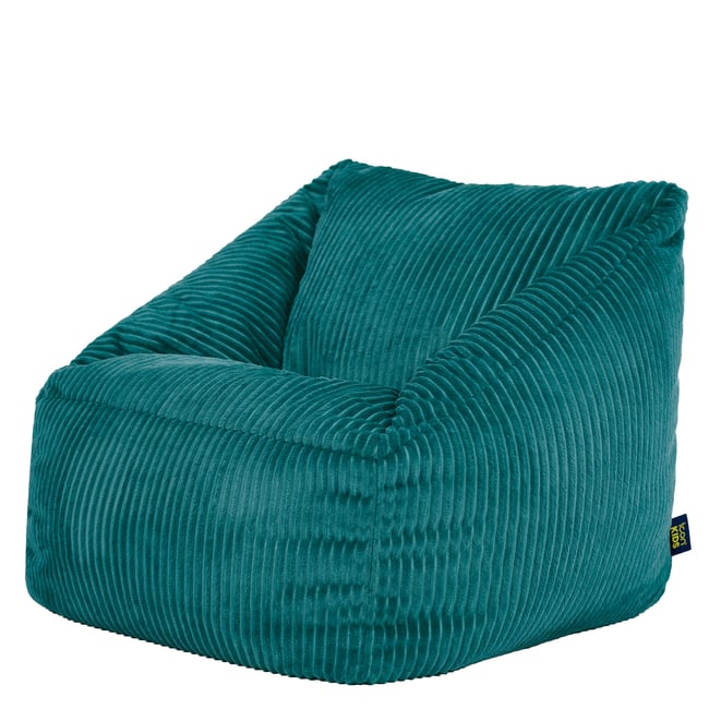 Pouf fauteuil enfant en velours côtelé Oeko-Tex® - NATALIA - ICON