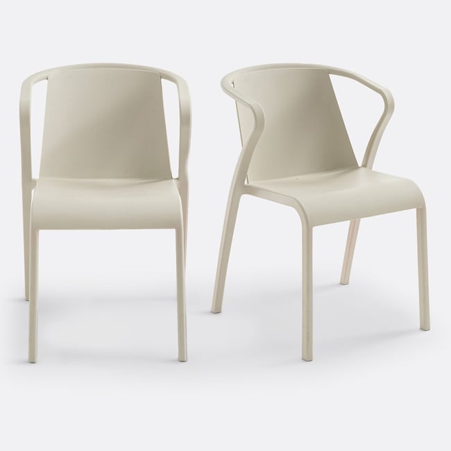 Lot de 2 fauteuils en polypropylène, Predsida  - LA REDOUTE INTERIEURS
