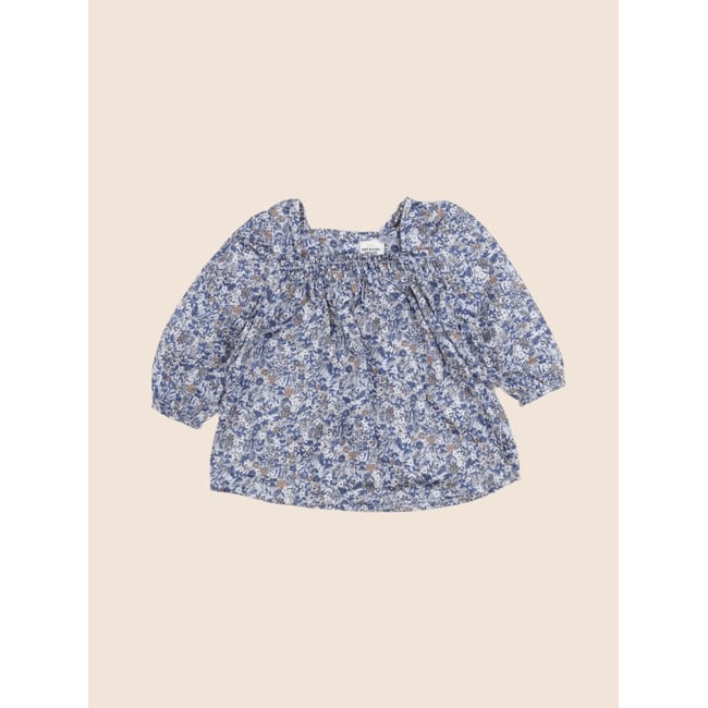 Blouse - Très bon état bleu <span itemprop=