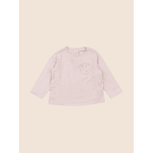Tee-shirt - Bon état rose <span itemprop=