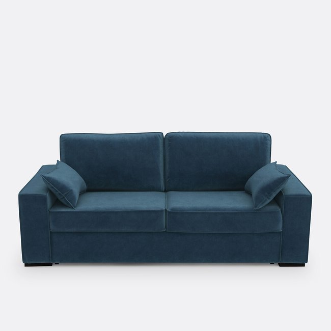 Slaapbank fluweel, HR premium schuim, Cecilia - LA REDOUTE INTERIEURS