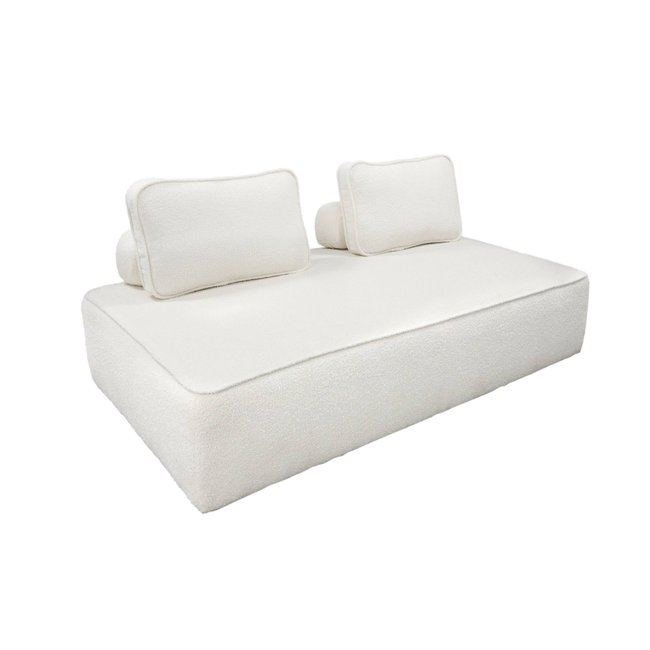 Chauffeuse pour canapé modulable bouclette 2 places BAO - SWEEEK