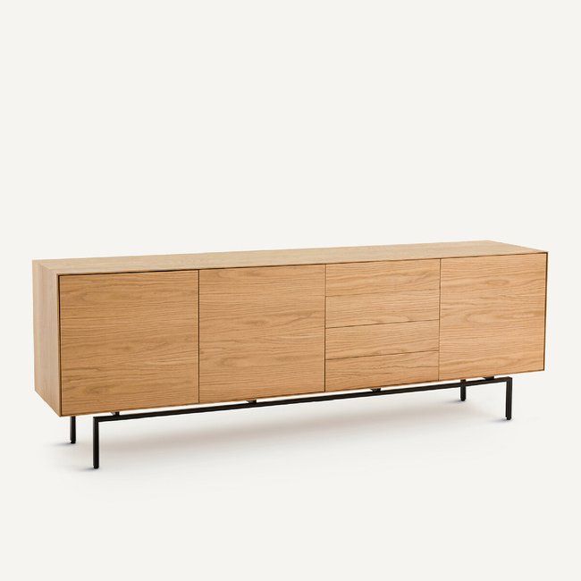 Sideboard Oreko, Eiche natureicheholz <span itemprop=