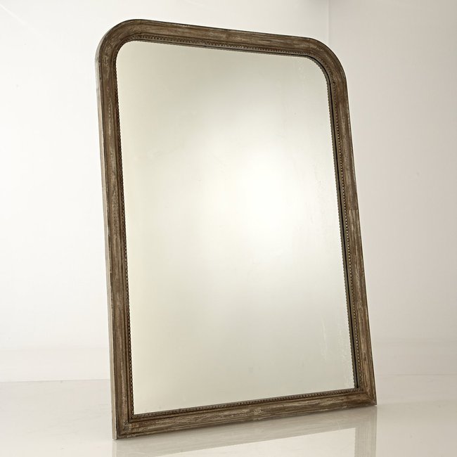 Spiegel Afsan, Mango massiv, 90 x 120 cm - LA REDOUTE INTERIEURS