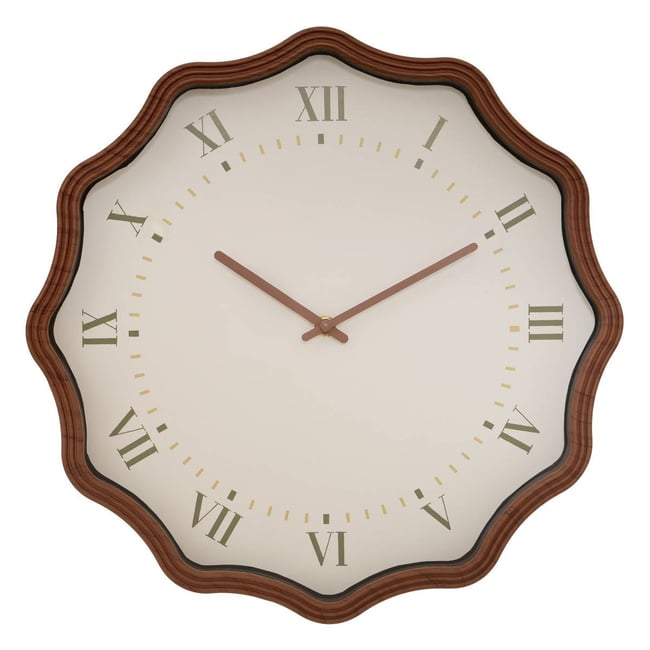 Horloge MONA Couleur marron <span itemprop=