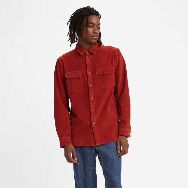 Sovracamicia in cotone Jackson rosso LEVI'S