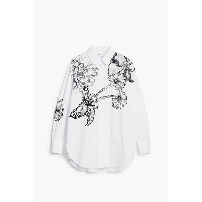 Chemise conçue par Mr. Christian Lacroix blanc <span itemprop=