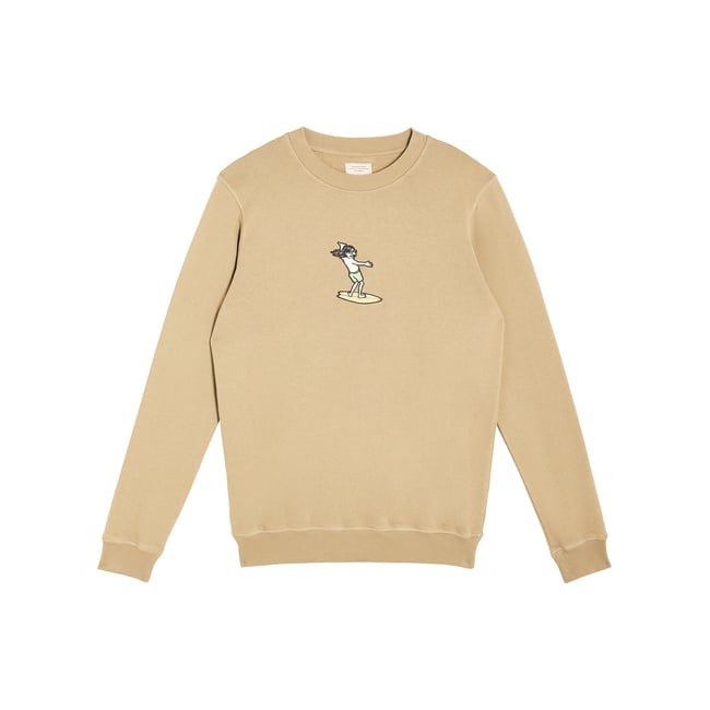 SWEAT CHILL beige <span itemprop=
