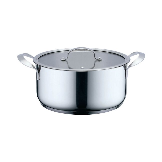 Panela de cozinha Inox Pot 24cm, HAEGER inox <span itemprop=