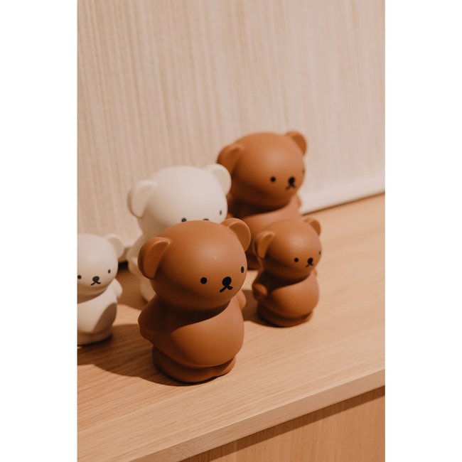 Tirelire enfant Boris l'ours taille M Sable Couleur beige <span itemprop=