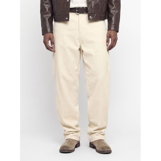 Corduroy Chinos, ecru , JACK & JONES
