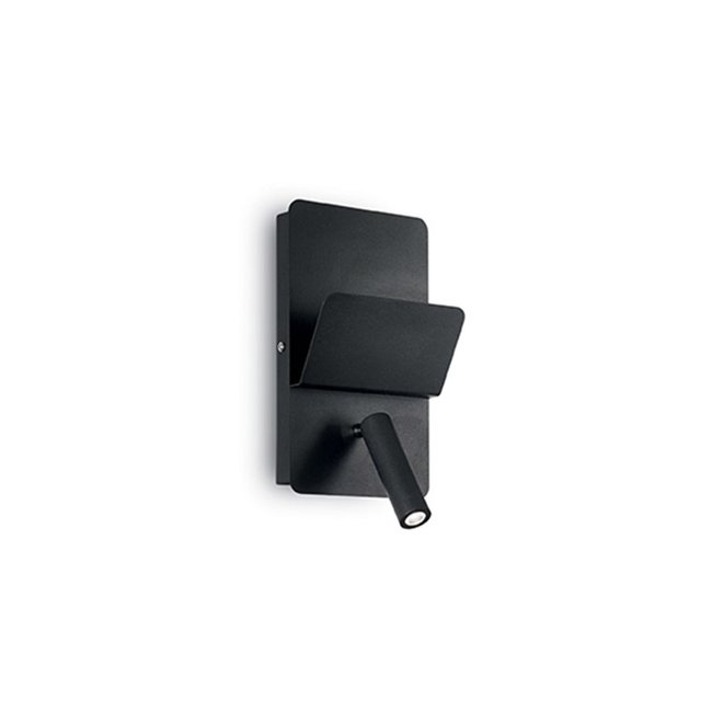 Applique Design Liseuse Noire Led Port Usb Versus Couleur noir <span itemprop=