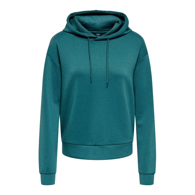 Sweat à capuche, Lounge bleu canard <span itemprop=