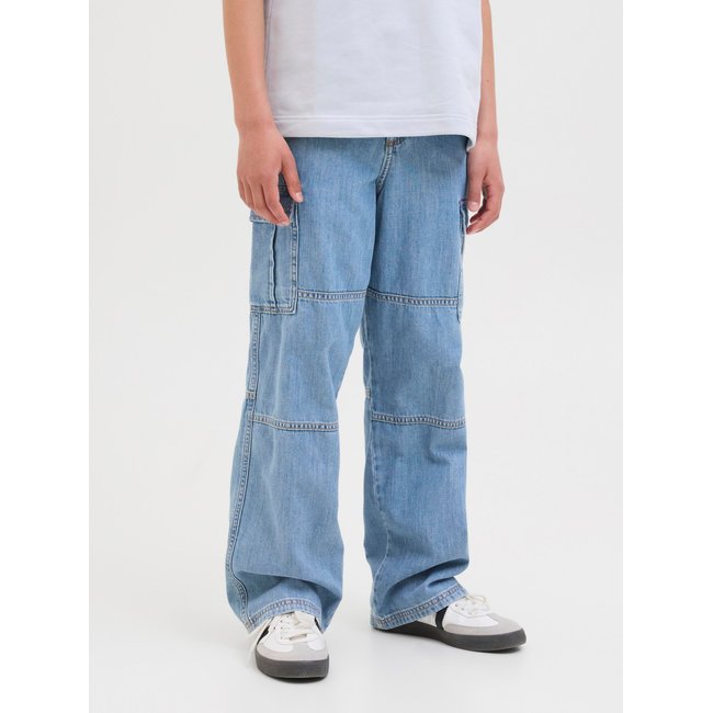 Jean baggy fit blue denim <span itemprop=