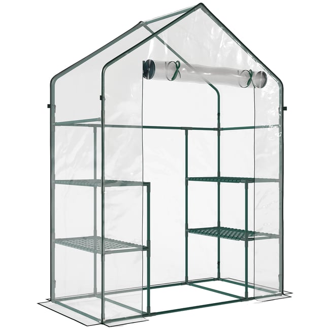Serre PVC Transparent - OUTSUNNY
