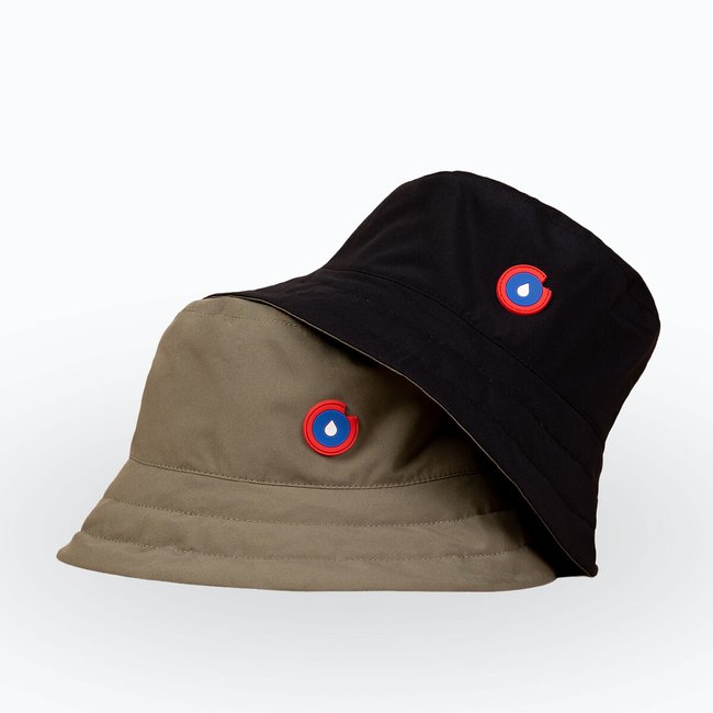 Wendbarer Bob-Hut khaki/schwarz <span itemprop=