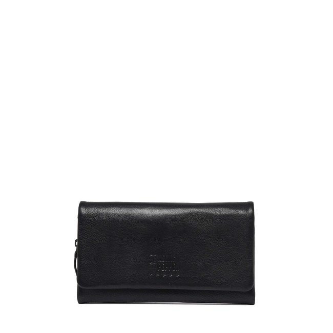 Porte-monnaie Smart cuir - BASILIC PEPPER