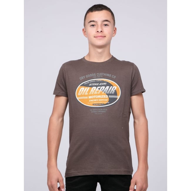 T-shirt Col Rond Pur Coton Jocturne-j - RITCHIE