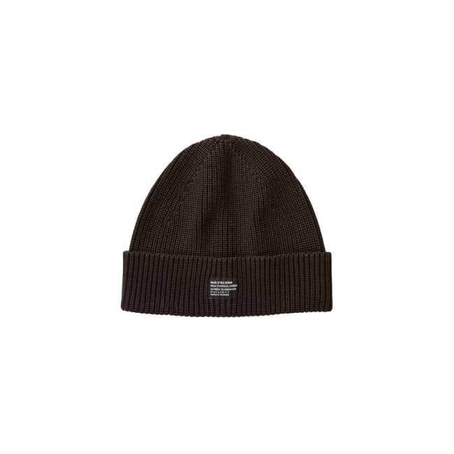 bonnet tricoté en fil de coton compact - MARC O’POLO DENIM
