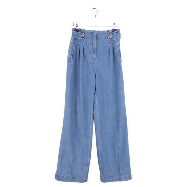Pantalon large - Très Bon État bleu <span itemprop=