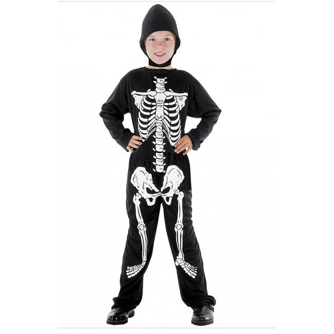 Costume halloween squelette 4/6 ans - PARTY PRO
