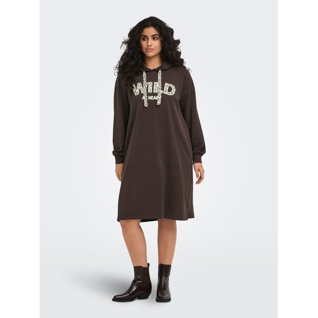 Robe Molletonnée coffee bean <span itemprop=