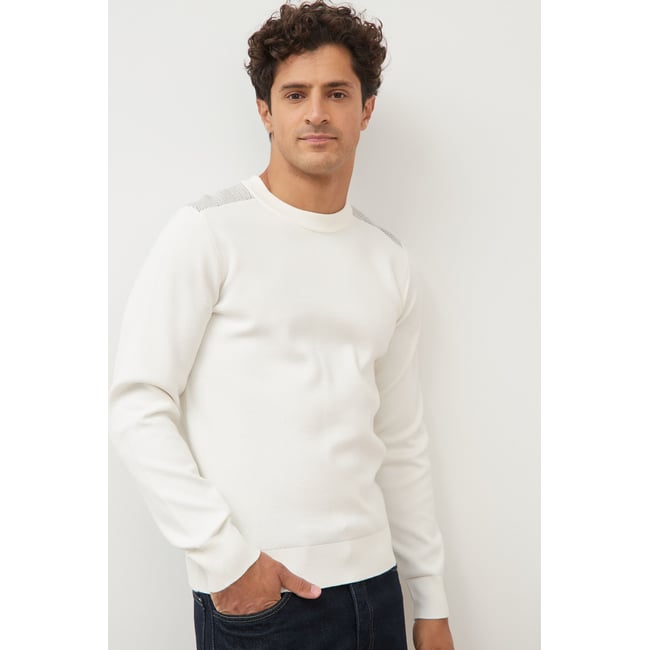 Pull droit fin col rond manches longues - BONOBO