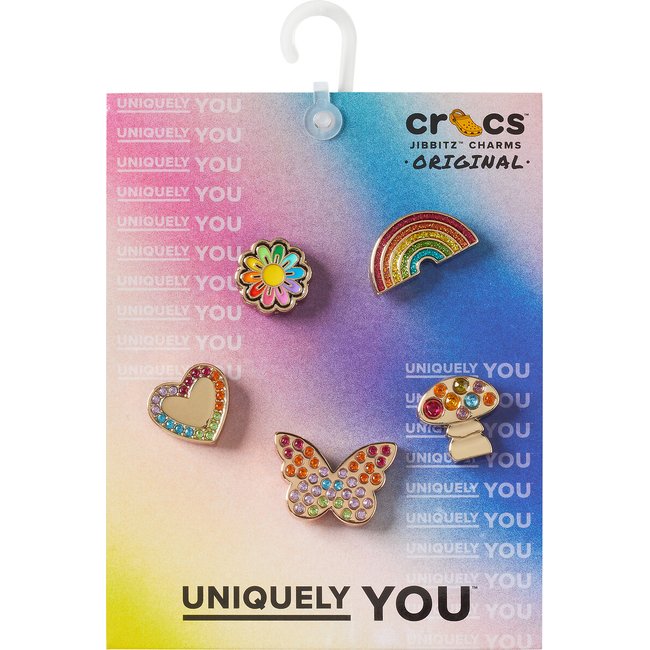 Set di 5 Jibbitz Rainbow Festival multicolore CROCS