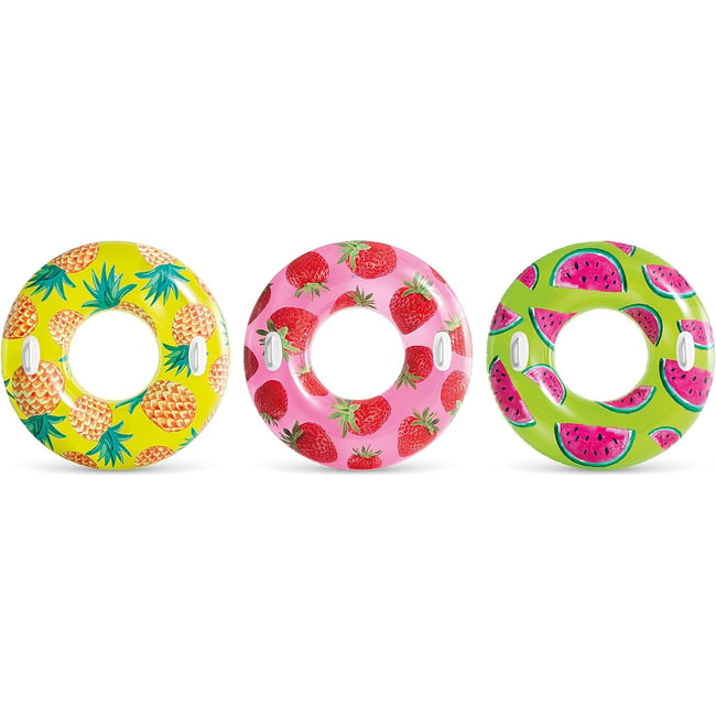 Bouée tube motif fruit v019845 <span itemprop=