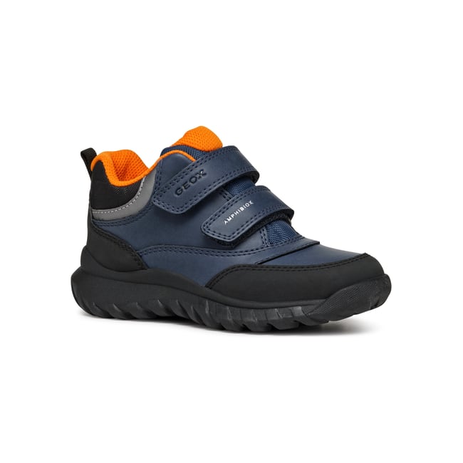 Baskets  J SIMBYOS  B ABX bleu/orange <span itemprop=