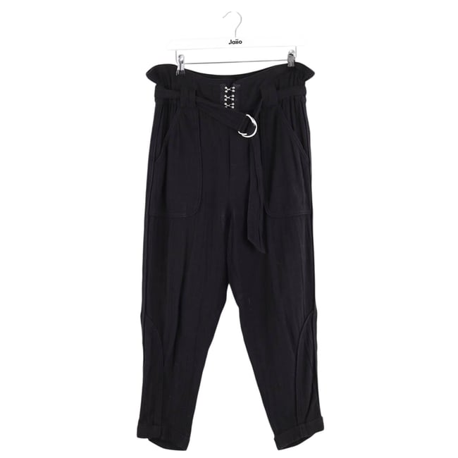 Pantalon droit - Très Bon État noir <span itemprop=