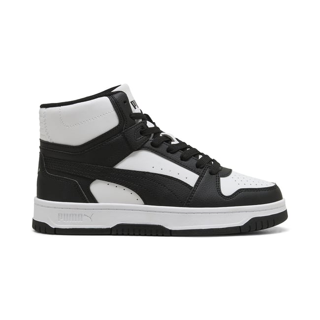 Baskets montantes Rebound Slam Mid blanc/noir <span itemprop=
