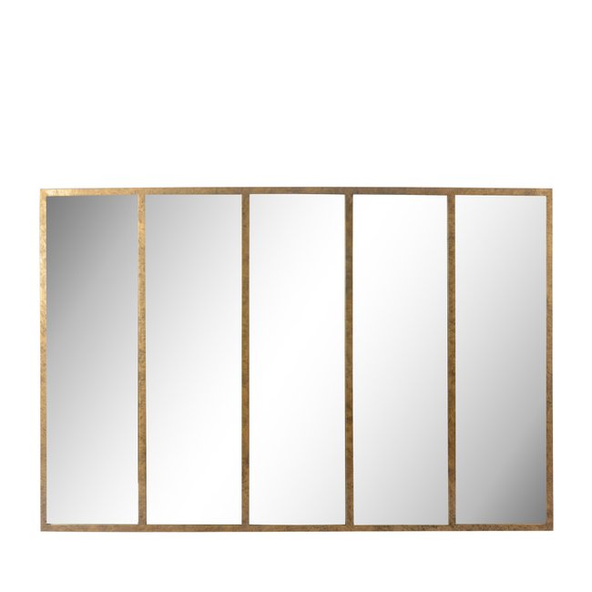 Miroir verrière en métal 137x90 cm - LOOS - DRAWER