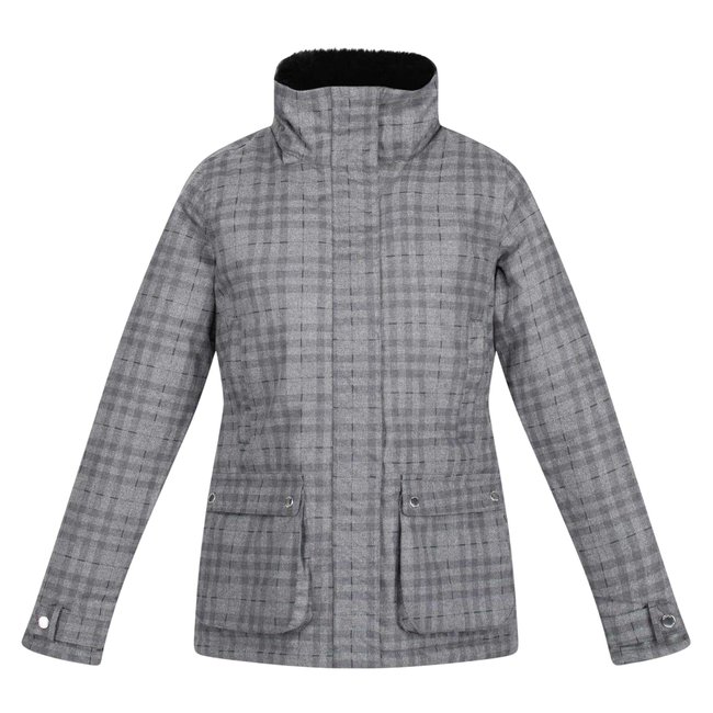 Veste imperméable motif/style motif écossais et uni LEIGHTON - REGATTA