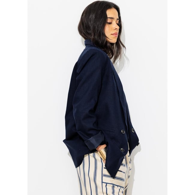 Veste de tailleur lin mélangé - PROMOD