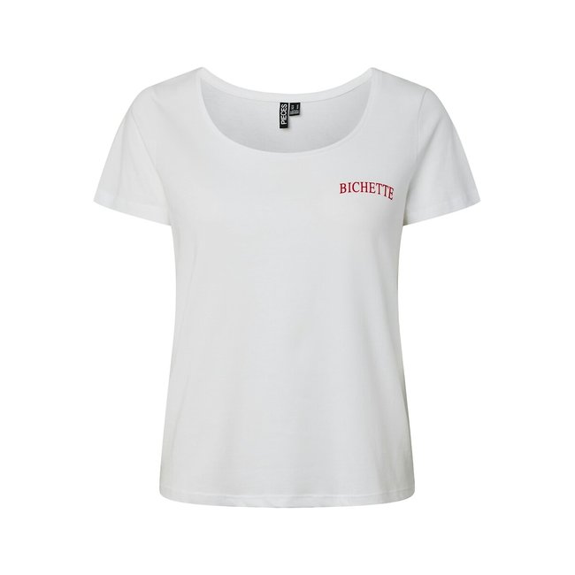 T-shirt manches courtes blanc <span itemprop=