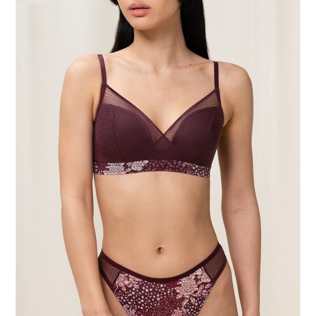 Reggiseno senza ferretto Lavish Spotlight bordeaux TRIUMPH