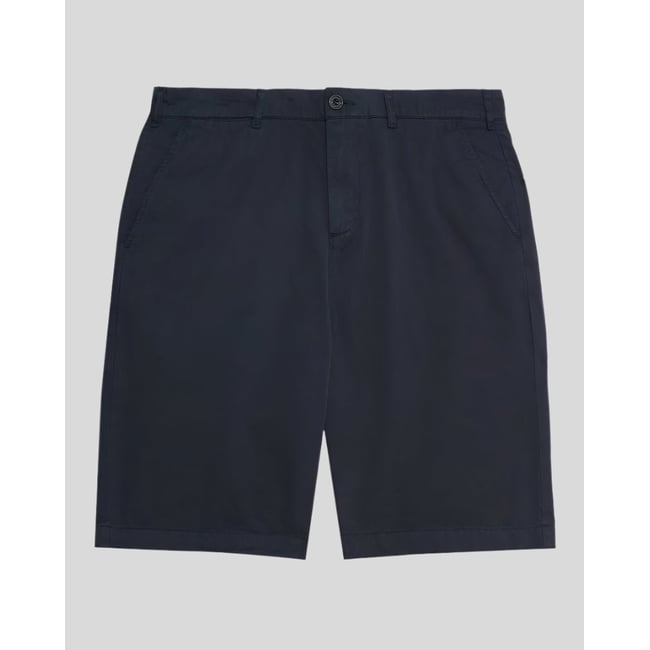 Short Chino bleu foncé marine <span itemprop=