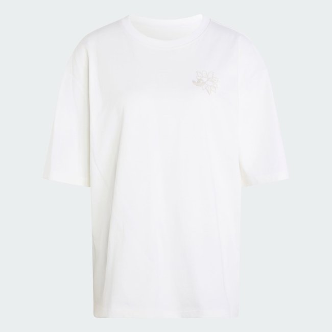 T-SHIRT FLORAL GFX white <span itemprop=