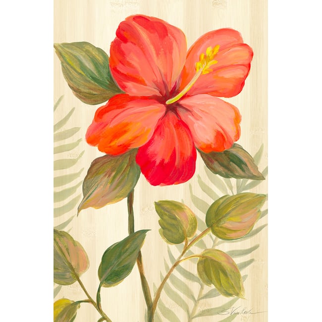 Tableau Diamant d'hibiscus - HEXOA