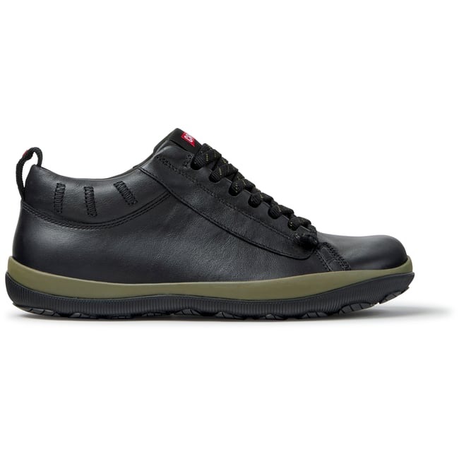 Baskets Peu Pista GM Smooth Leather noir 047 <span itemprop=