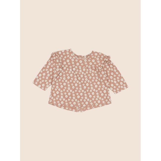 Blouse - Très bon état marron <span itemprop=