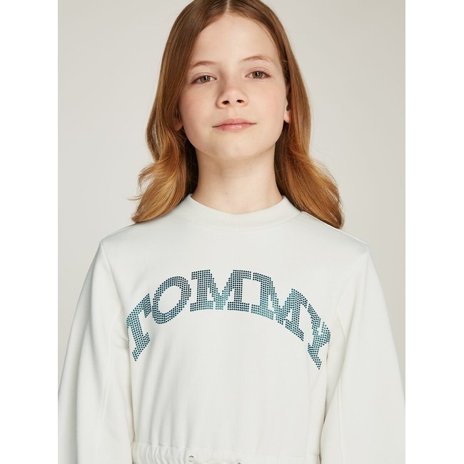 Abito in felpa ecru Tommy Hilfiger La Redoute