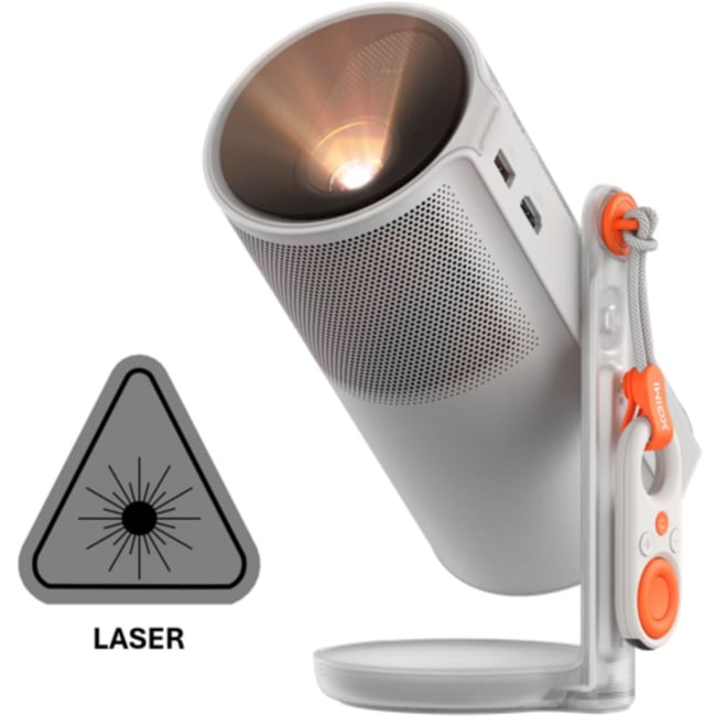 Vidéoprojecteur portable MoGo 4 Laser gris <span itemprop=